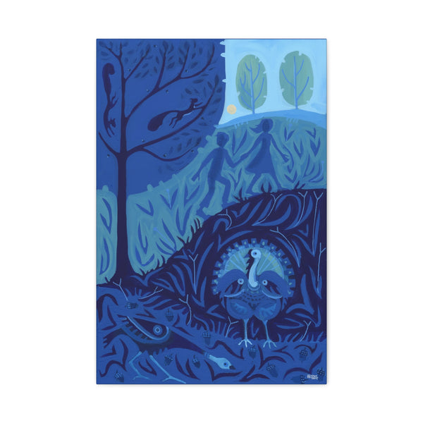 Azul | Acorns in the Tall Grass