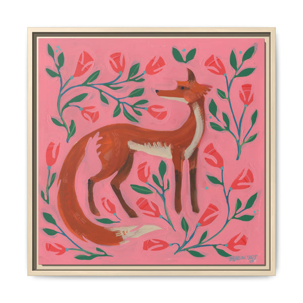 Fox in Pink