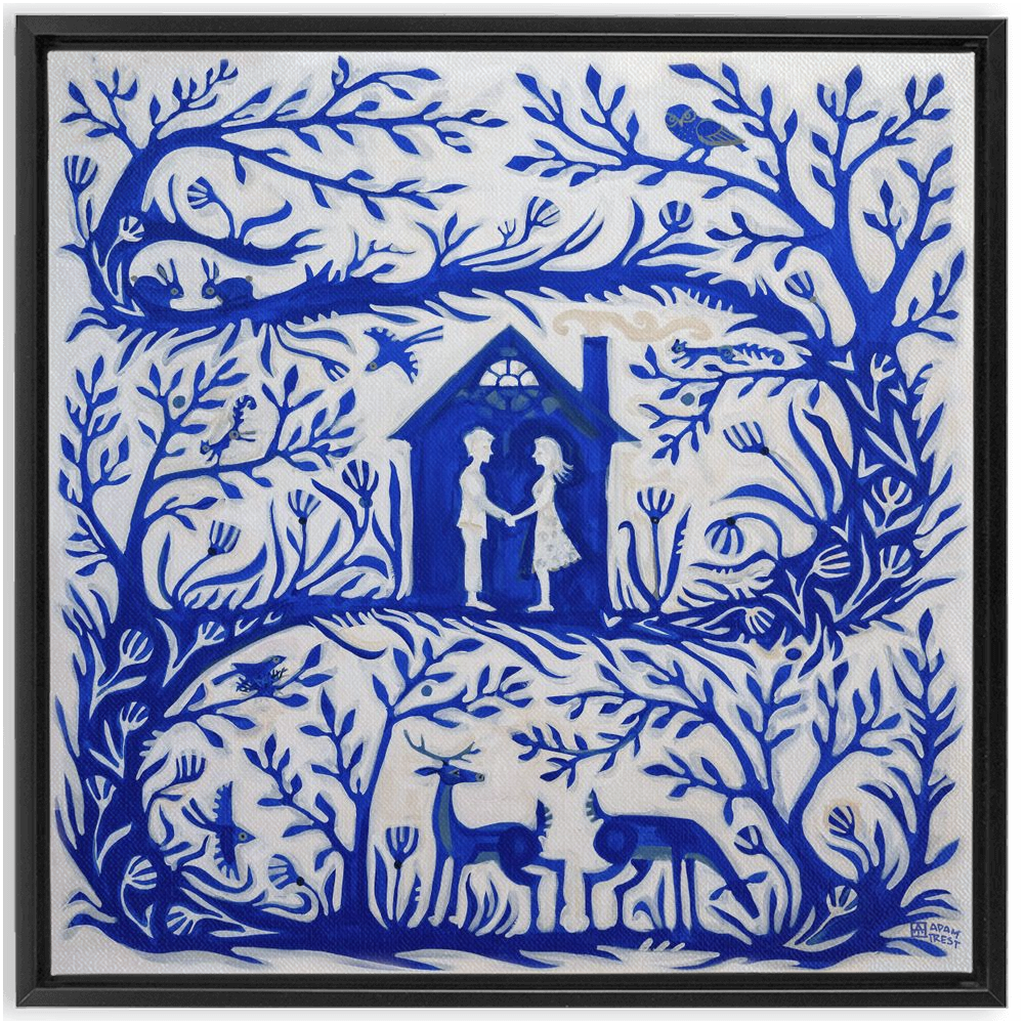 Folk Tale | Home is With You (Framed)