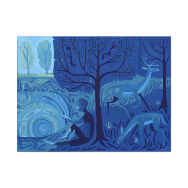 Azul | Treeline Serenity (Unframed)
