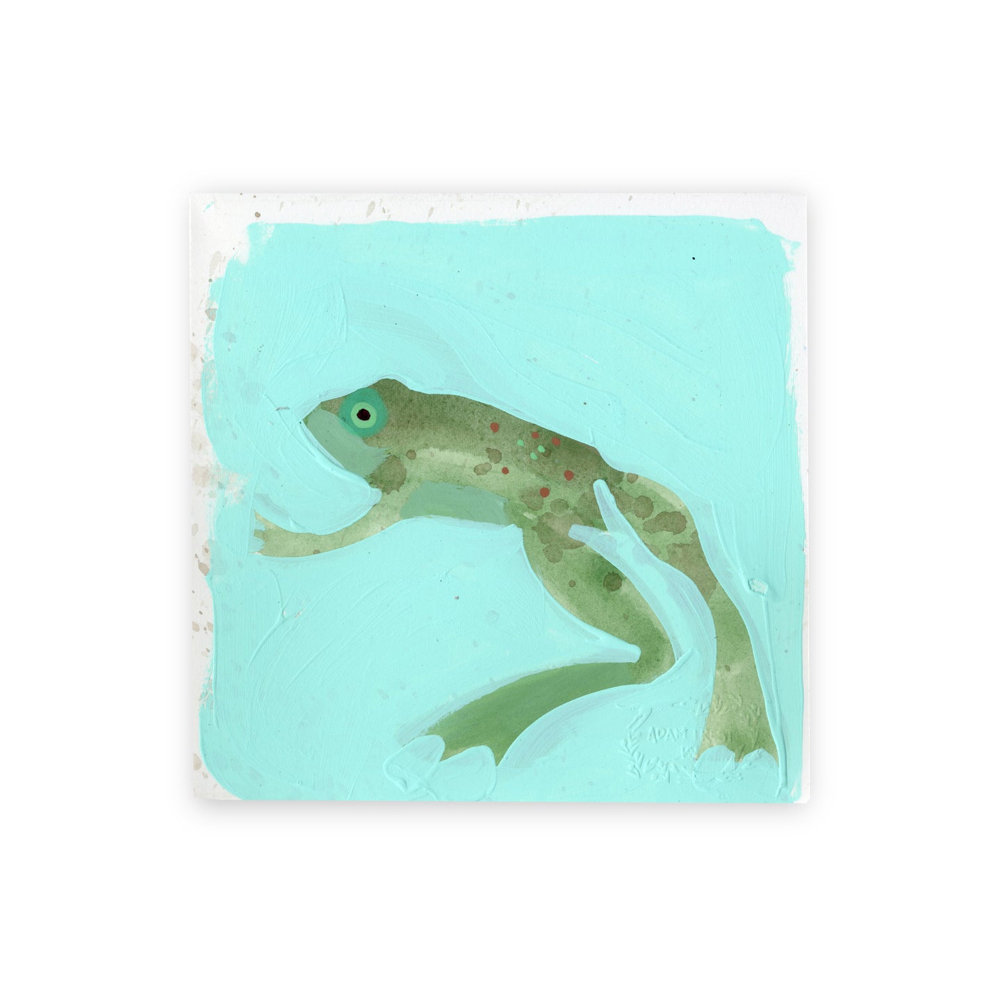 Frog I Study 6x6