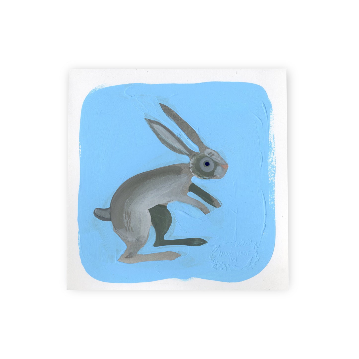 Rabbit I Study 6x6