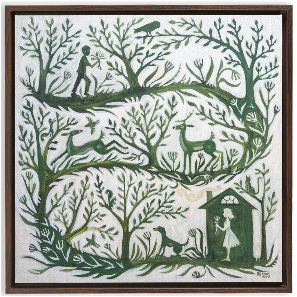 Folk Tale | Long Walk Home (Framed)