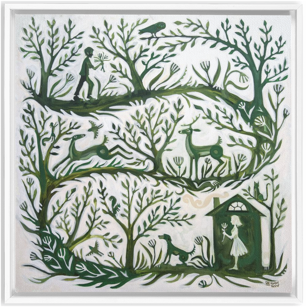 Folk Tale | Long Walk Home (Framed)
