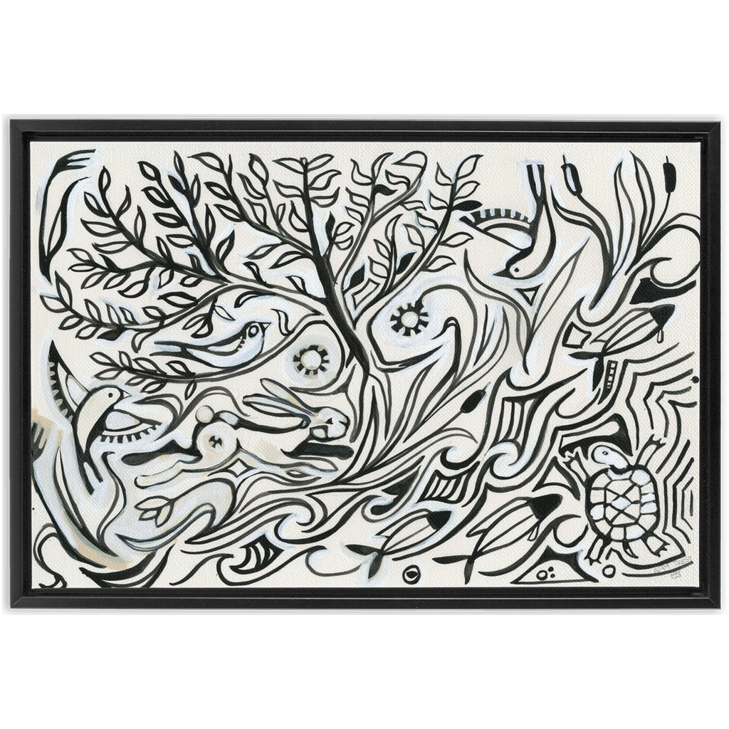 Journey | By the Creek Bank (Framed)