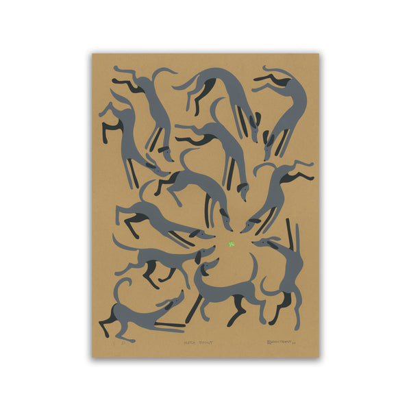 Match Point Serigraph