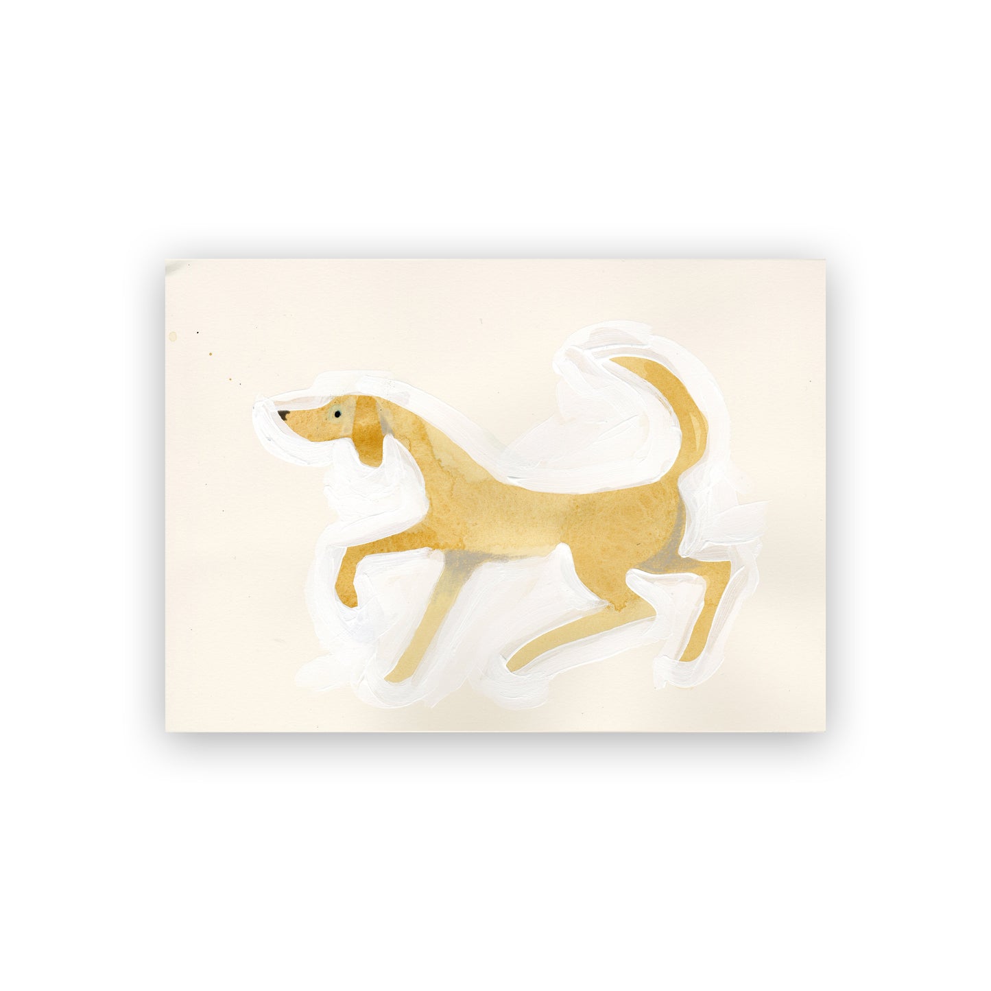 Yella Dog Study III 7x9