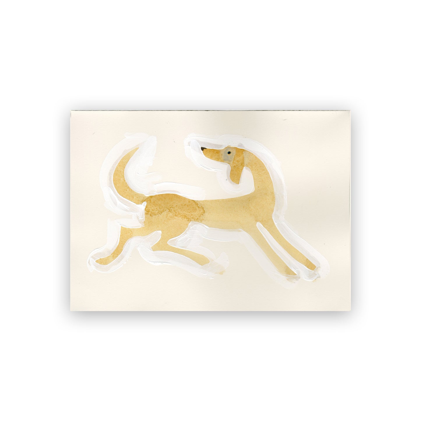 Yella Dog Study II 7x9