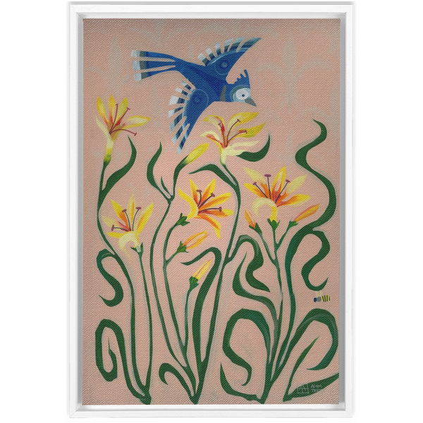 Songbird Symphony | Blue Jay Day (Framed)