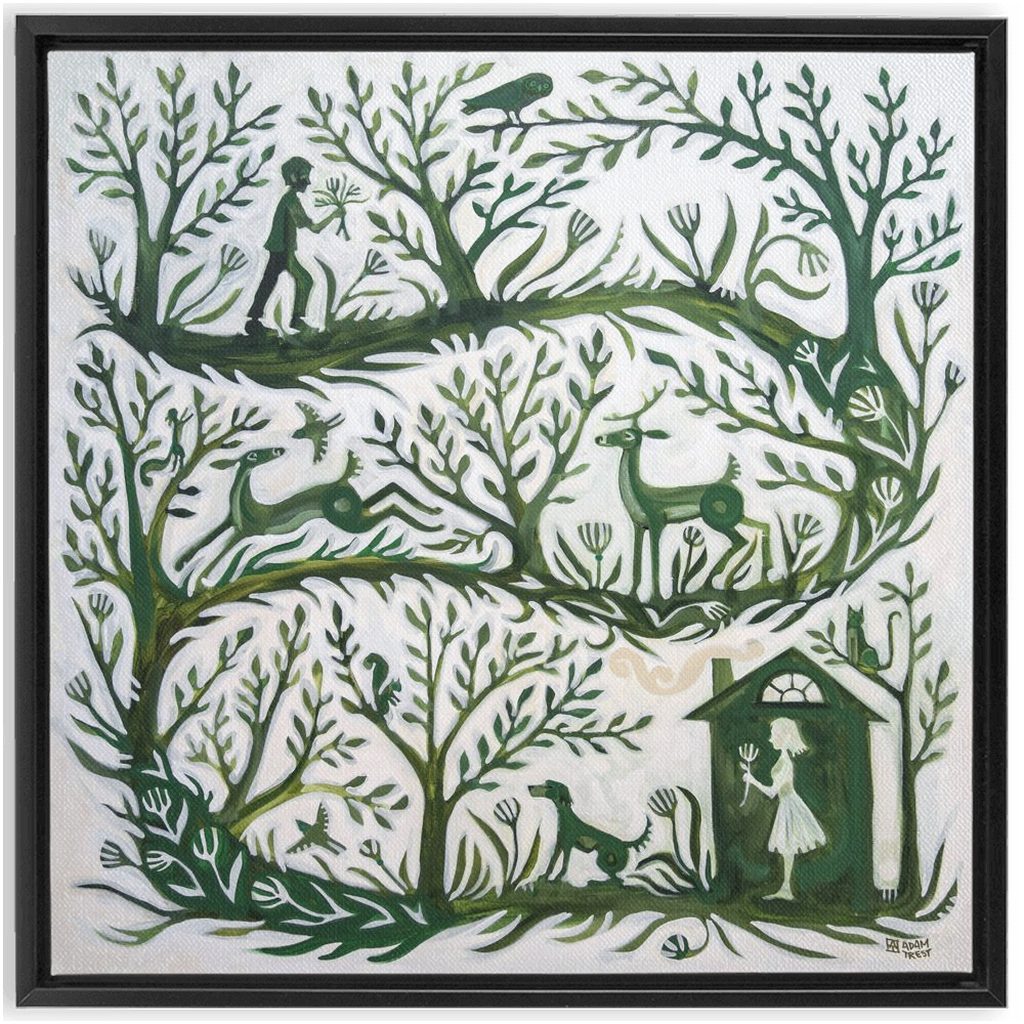 Folk Tale | Long Walk Home (Framed)