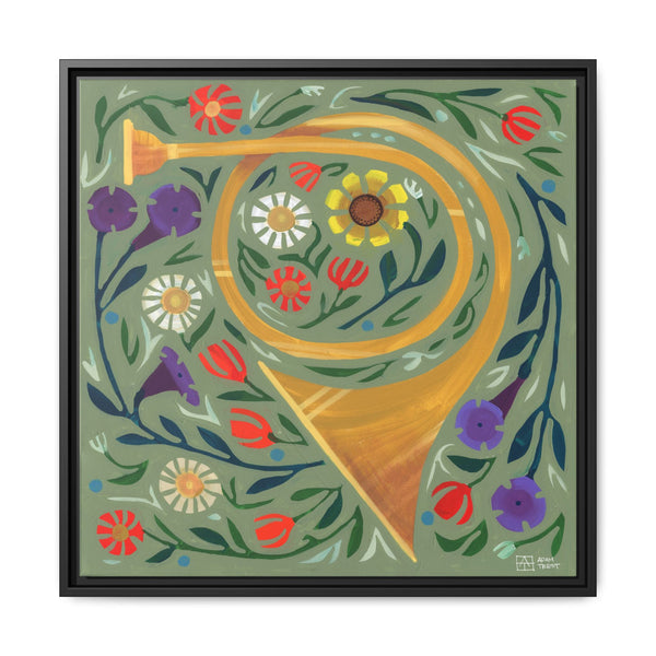 Harmony | Blooming Horn (Framed)