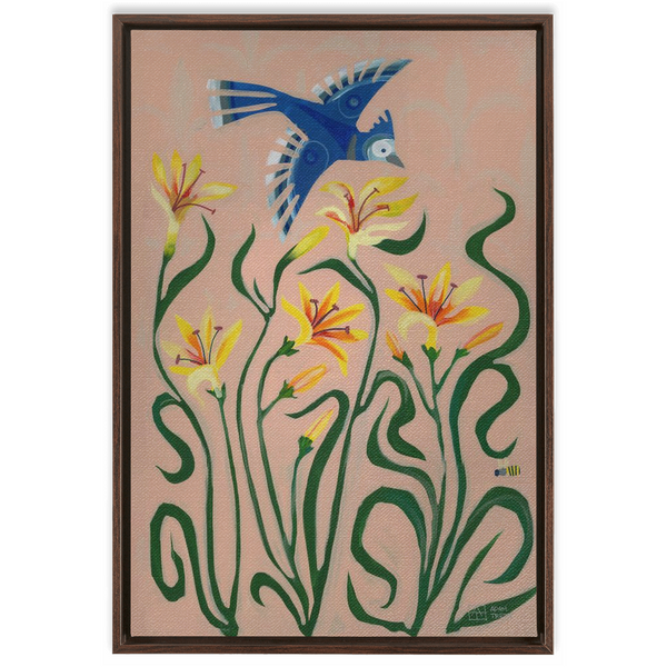 Songbird Symphony | Blue Jay Day (Framed)