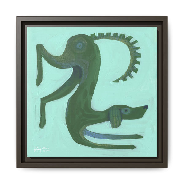 Good Day | Green Light (Framed)