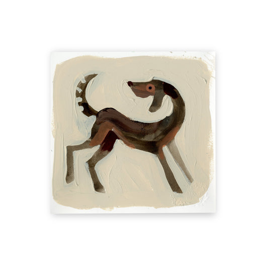 Dog I Study 6x6