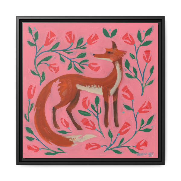 Fox in Pink