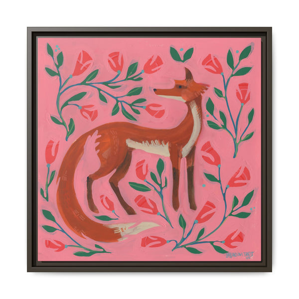 Fox in Pink