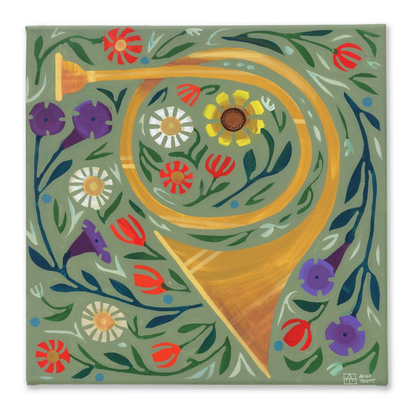 Harmony | Blooming Horn (Framed)