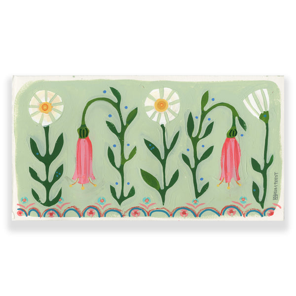 Floral Border 8x15