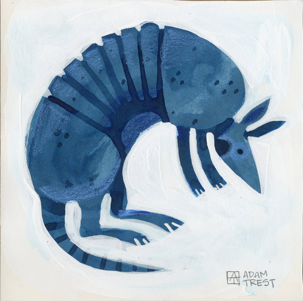 Indigo Armadillo - 6x6
