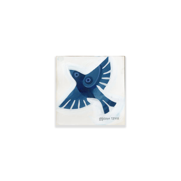 Indigo Bird - 6x6