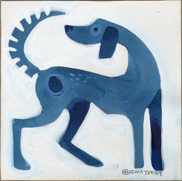 Indigo Dog - 6x6