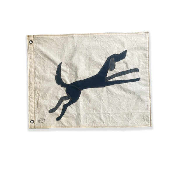 Thompson Dry Goods x Adam Trest Indigo Dog Flag