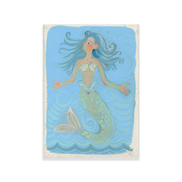 Mermaid Study II - 10x14