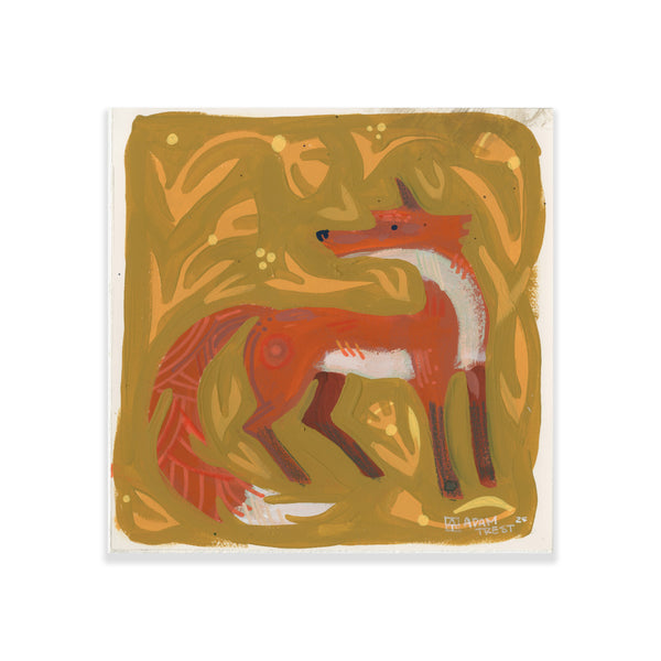 Mustard Fox - 10x10