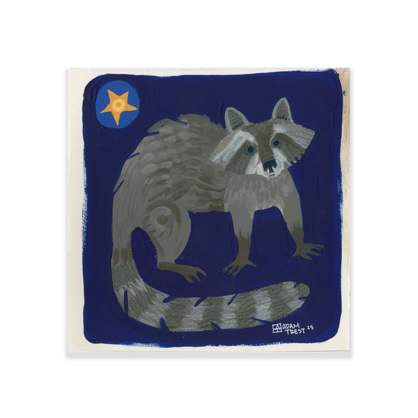 Night Raccoon II - 10x10