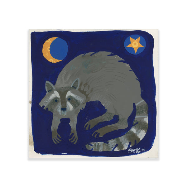 Night Raccoon I - 10x10