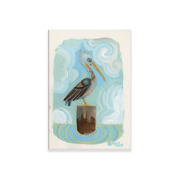 Pelican Study III - 7x10