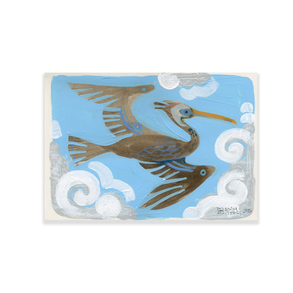 Pelican Study I - 7x10