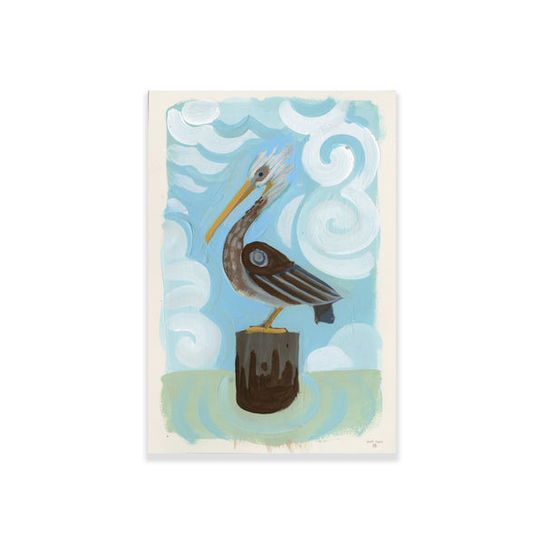 Pelican Study IV - 7x10