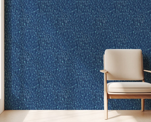 Tulips | Navy