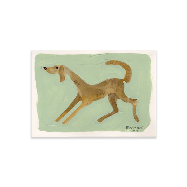 Yella Dog Study II 7x10