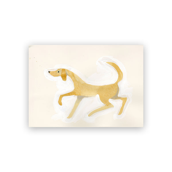 Yella Dog Study III 7x9
