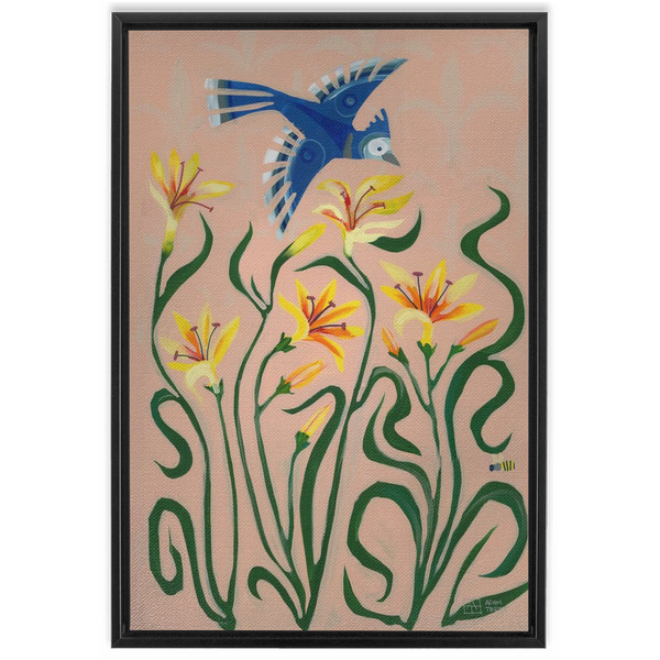Songbird Symphony | Blue Jay Day (Framed)