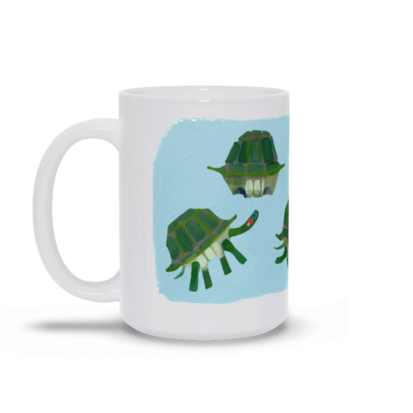 Turtle Study Mug